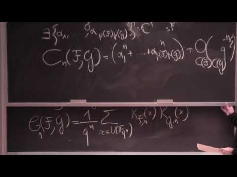 Lecture 3: ℓ-adic Trace Functions in Analytic Number Theory by Philippe Michel