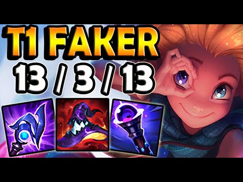 T1 Faker ZOE vs VLADIMIR [ MID ] Patch 11.1 Ranked Korea ✅