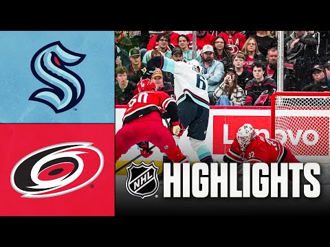 Kraken vs. Hurricanes | NHL Highlights | January 10, 2026