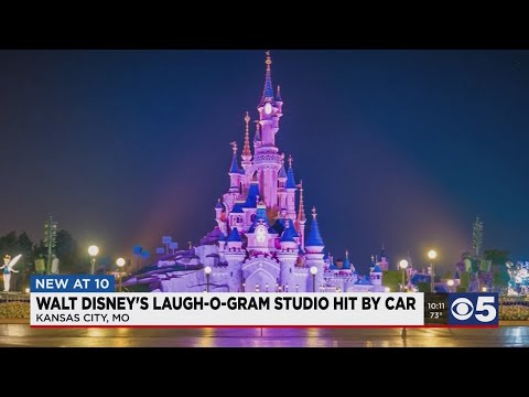 Walt Disney's historic Laugh-O-gram Studio in Kansas City hit by vehicle