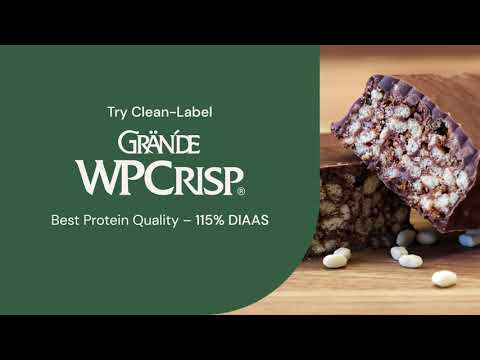 Crunchy Texture & Protein Fortification with Grande WP Crisp