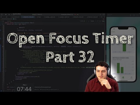 [iOS Dev] Open Focus Timer, pt. 32 | SwiftUI App Development thumbnail