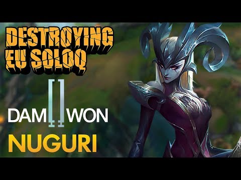 Destroying EU SoloQ: Damwon Nuguri - Camille Top Lane - KDA 25/5/6