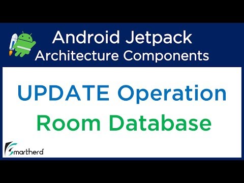 Android Room Update Operation Room Database Tutorial | Android Jetpack Tutorial 4 6