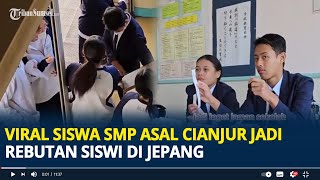 Download lagu Viral Siswa SMP Asal Cianjur jadi Rebutan Siswi Jepang, Warganet Sebut Kita Cuma Salah Negara mp3