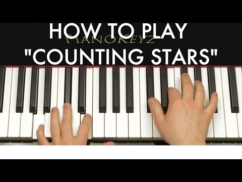 How to Play Counting Stars by OneRepublic on Piano