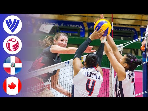 Dominican Republic vs. Canada - Full Match | Women's Volleyball World Grand Prix 2016