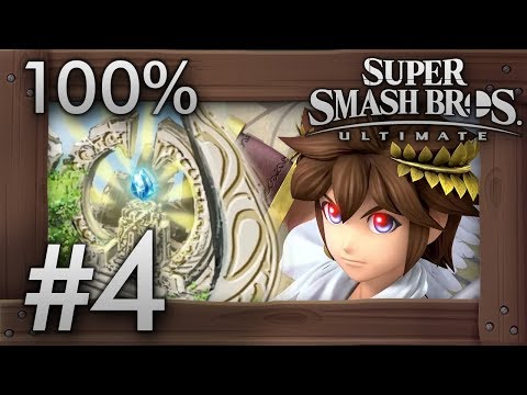 Super Smash Bros. Ultimate: World of Light Part 4 - Temple of Light - 100% Walkthrough