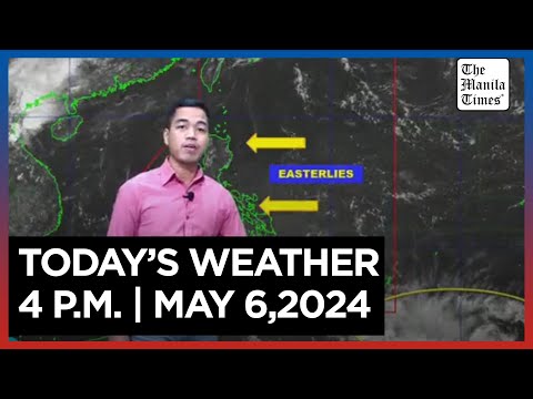 Today's Weather, 4 P.M. May 6, 2024