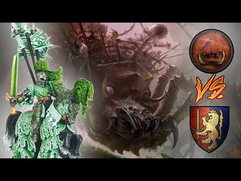 Glorious GREEN DUEL | Bretonnia vs Greenskins - Total War Warhammer 3