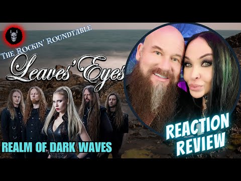 Metal Couple REACTS and REVIEWS - LEAVES' EYES - Realm of Dark Waves (2024) // Official Music Video