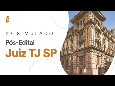 2º Simulado Pós-edital - Juiz TJ SP