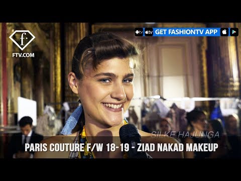 Ziad Nakad Make Up Paris Haute Couture Fall/Winter 2018-19 | FashionTV | FTV