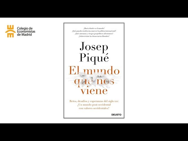 Vídeo relacionado con El mundo que nos viene: Retos, desafíos y esperanzas del siglo XXI: ¿un mundo post-occidental con valores occidentales? (Deusto)