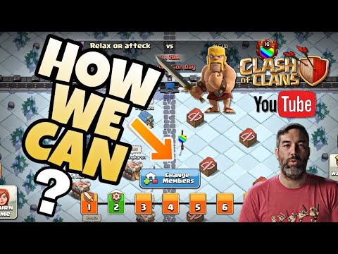 How to change clan war league members! CLAN WAR LEAGUE EXPLAINED - Clash With Adi