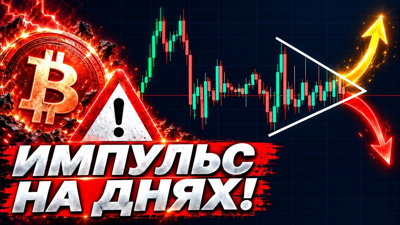 ❗️БИТКОИН – ИМПУЛЬС УЖЕ СКОРО!