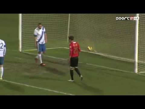 Frank Richárd gólja az MTK Budapest - PMFC-MATIAS mérkőzésen