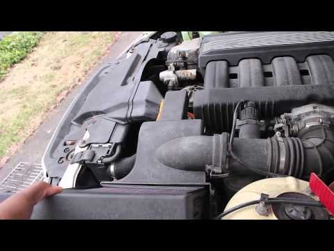 BMW E36 325is  K&N Drop Filter and Exhaust Sound