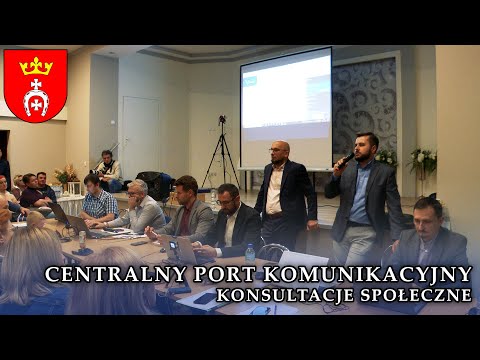 Centralny Port Komunikacyjny - Konsultacje społeczne