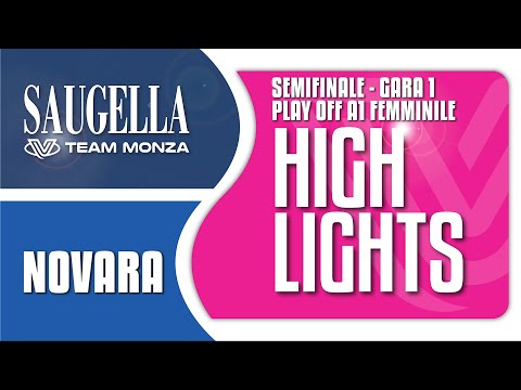Novara 3-2 Saugella Monza | G1 Semifinale Scudetto