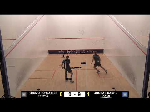 Espoo Satellite 2018: Joonas Karhu KSQ - Tuomo Pohjamies ESRC