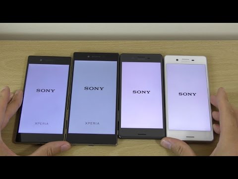 Sony Xperia X Performance vs X vs Z5 vs Z5 Premium - Speed Test!