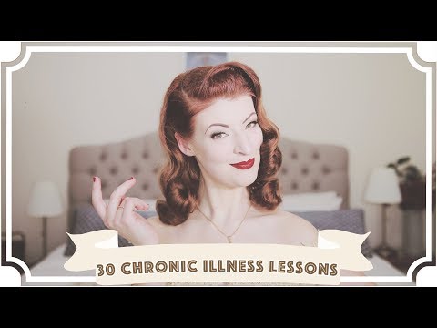 30 Lessons about life with a chronic illness... [CC] Video