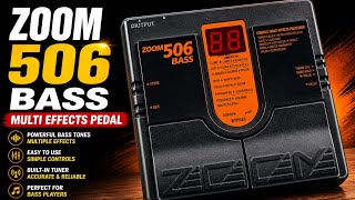 Video thumbnail for zoom 506 bass | zoom 506 bass effects pedal |zoom pedal by Rockstar Music Store