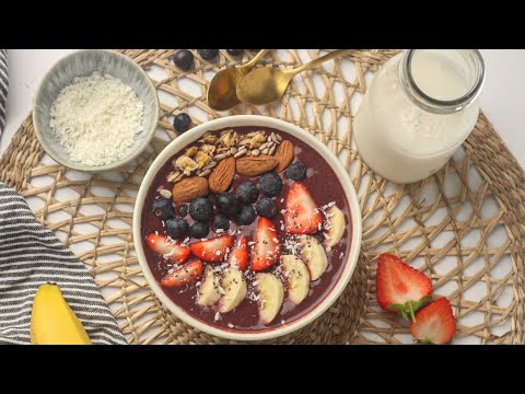 At-Home Acai Bowl Recipe