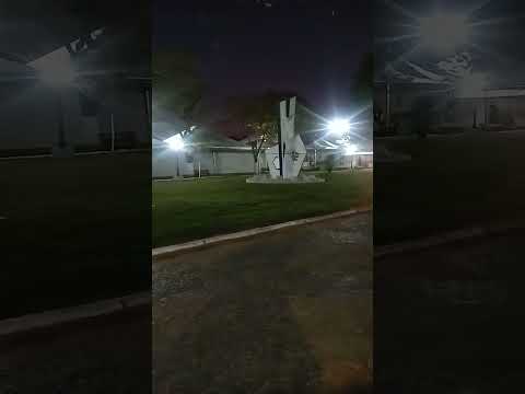 praça São Pedro Riversul sp a noite