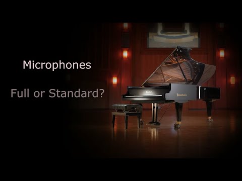 VSL Bösendorfer Imperial & Steinway D-274 MICROPHONES: Full or Standard?