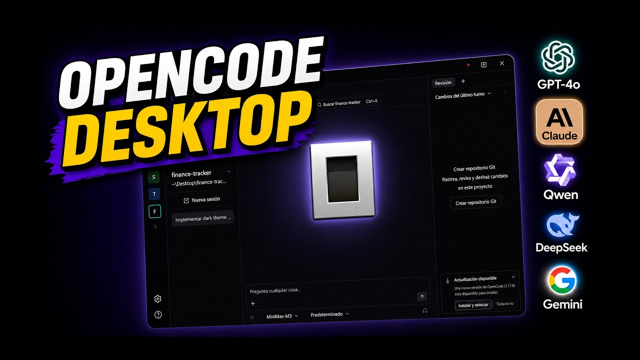 OpenCode Desktop: Crea Proyectos con Múltiples Agentes IA al Mismo Tiempo