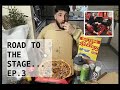 BODYBUILDER FULL DAY OF EATING 10 WEEKS OUT! PIZZA ON PREP??? Road to the Stage Ep.3