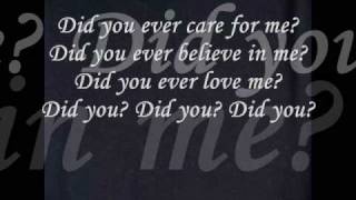 Kelly Clarkson Did You w/ lyrics