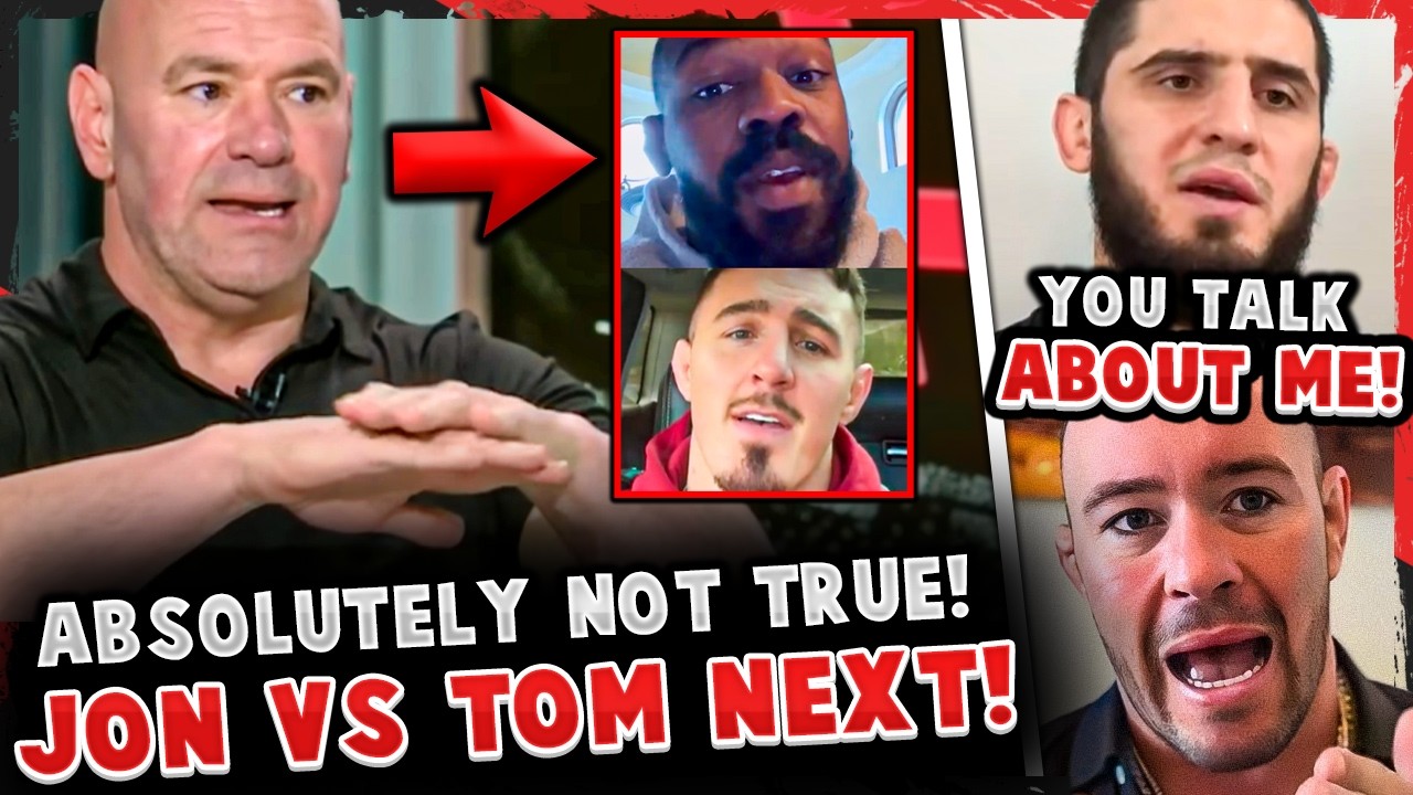 Dana White SHUTS DOWN RUMORS + says Jon Jones vs Tom Aspinall is NEXT! Islam RIPS Colby! UFC 310