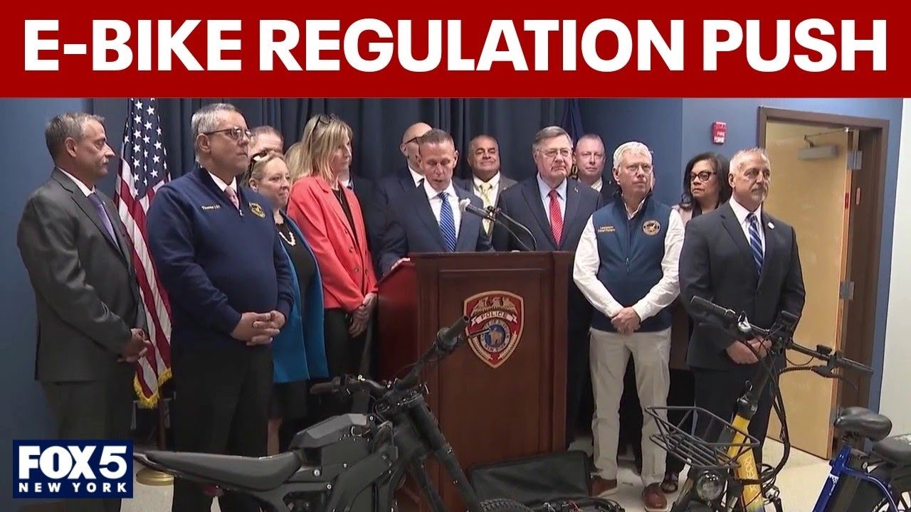 Push for e-bike regulation on Long Island