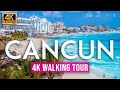 Cancun 4K Walking Tour - 103 min Tour with Captions & Immersive Sound [4K Ultra HD/60fps]