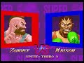 Super Street Fighter II X Preliminaries Zangief Vs M Bison Boxer