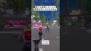 とあることをするだけで簡単にゴールド精霊が手に入ります😭 #フォートナイト #fortnite #shorts