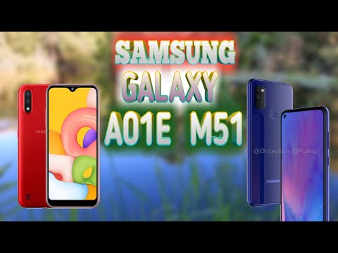 SAMSUNG GALAXY M51 VA GALAXY A01E MODELLARINI TAYYORLAMOQDA