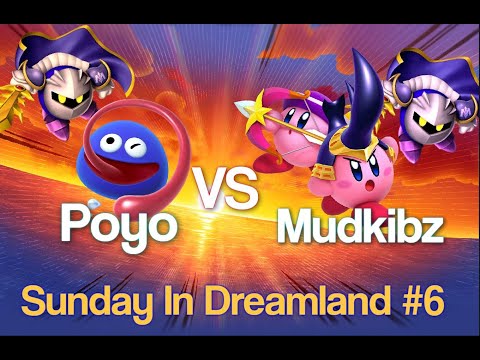 Poyo (Gooey/MK) vs Mudkibz (MK/Beetle/Archer) - Kirby Fighters 2 - Sunday in Dream Land #6