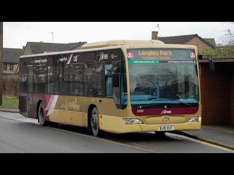 Loud ZF: Go North East 5333 (BJ10VUT) Mercedes Citaro/O530