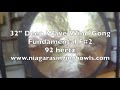 32" Deep Wave Wind Gong F#2 92 hz