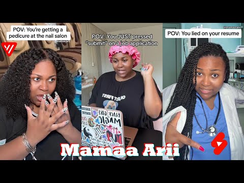 *4 HOUR* Mamaa Arii TikTok | Funny Mamaa Arii POV
