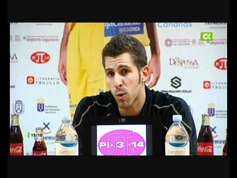 Presentación de Adrián Fuentes, nuevo jugador del CB Canarias