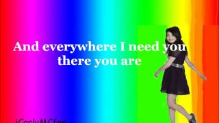 Miranda Cosgrove - Face Of Love (with lyrics on screen)