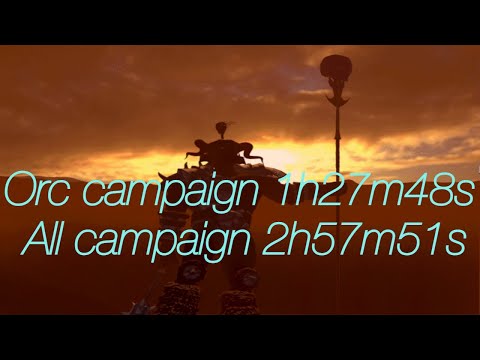 Warcraft 2 Tides of Darkness Full Game Speedrun