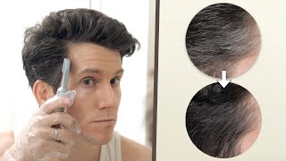 How to Dye Grey Hair at Home (10 Minute Process & Results)