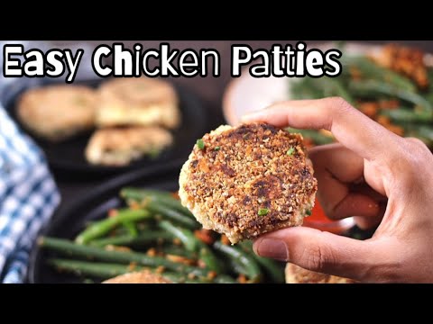 Best LEFTOVER chicken recipe | Chicken Patties (Croquettes, Cakes)