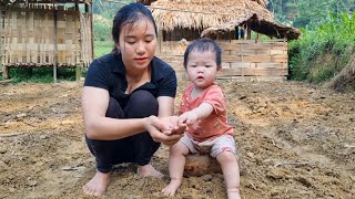 FULL VIDEO: Harvest snails with your children, go to the market to sell vegetables, and plant beans.